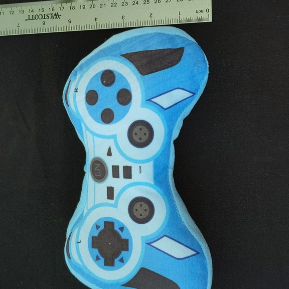 BMI Blue Handheld Game Controller Stuffed Plush - Picture 7 of 8
